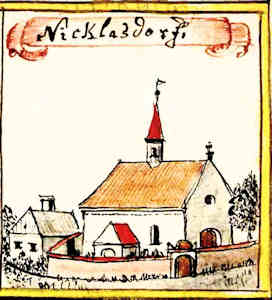 Nicklasdorf - Kościół, widok ogólny